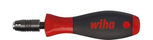 Wiha Schraubendreher mit Bithalter CentroFix mechanisch verriegelbar 1/4" (40331) 149 mm