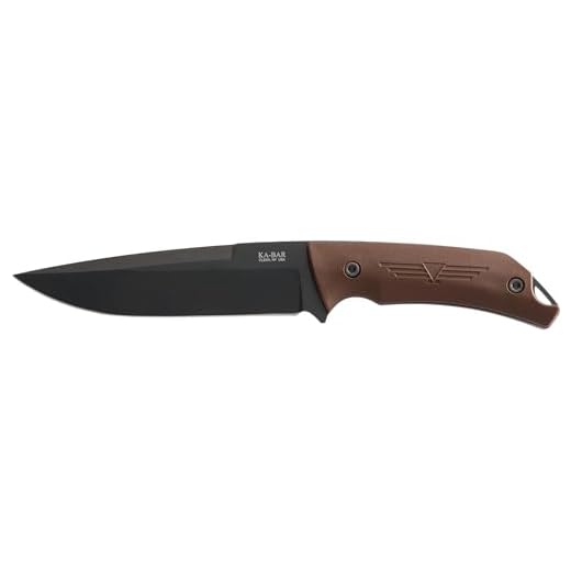 Ka-Bar 7503 KA bar, Jarosz "Turok"/Ultramid Handle with Celcon Sheath,black