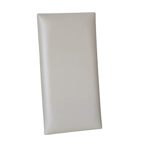 Tuelaly Anti-Collision Wall Padding for Kids Playroom, Upholstered Wall Mounted Headboard, Waterproof Soundproof Peel and Stick Headboards for...