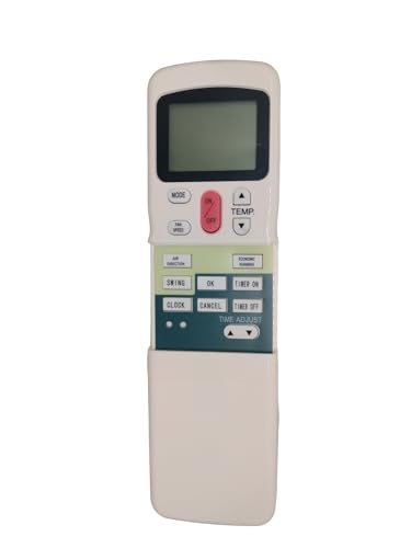 Image of Compatible with Carrier Ac Remote | Model -24 | Suitable for 1 | 1.2 | 1.3 | 1.5 | 1.8 | 2 | 2.2 | 2.5 | 3 Ton Split and Window Air Conditioner | Match Exactly with Old Model