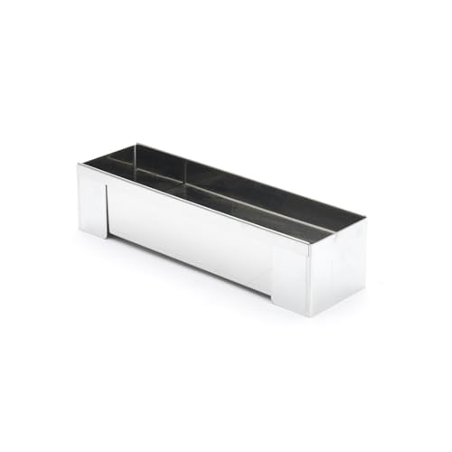 DE BUYER -3205.30 -Gouttiere à buche rectangulaire demontable inox 30x8x6cm, Language_tag:fr_fr