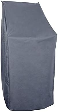 Laneetal Schutzhaube Gartenstuhl Schutzhülle Gartenmöbel Oxford wasserdicht Abdeckplane Stühle Abdeckung 65x65x120/80cm Anthrazit