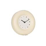 GLigeT Moderno orologio da parete rotondo minimalista con decorazione tavolo silenzioso Comedor(Yellow)
