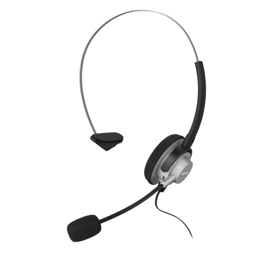 Casque avec micro pour téléphone fixe Hama pour éliminer les douleurs de cou