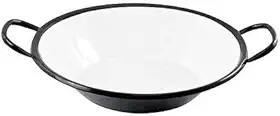 Tacho de Fritura Esmaltado com Alça 14" Alfa