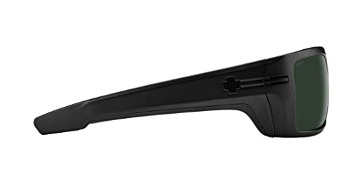 Spy Rebar ANSI Certified Sunglasses Matte Black with Happy Gray Green Polarized Lens4