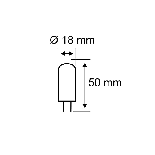 Paulmann 28833 LED Light Bulb with Pin Base 400 lm 4 Watt Dimmable Plastic 2700 K GY6.35 Clear Pack of 1 - Image 4