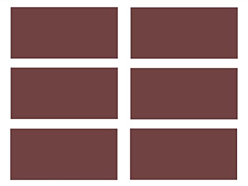 NICKSTON 6 cachecóis de cor de café, multifuncionais, sem costura, de microfibra, proteção contra po