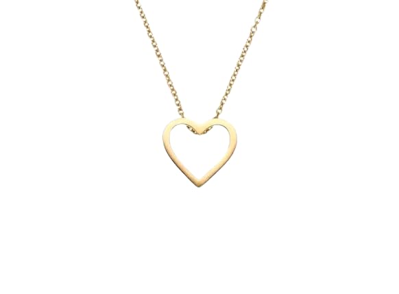 Generic24k gold plated Heart shape pendant necklace
