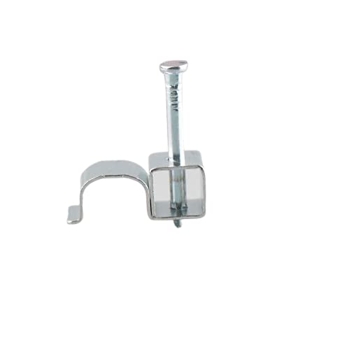 9X6.5 Metal Cable Nail Clips 2.50 mm T&E (20PCS/Bag)