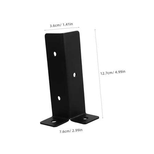 Support de poteau pour pergola extérieur robuste : base de fixation pour clôture
