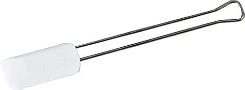 Dr. Oetker Łopatka Do Ciasta Ze Stali Nierdzewnej I Elementu Funkcyjnego Silikonowego 20 cm Biały/Srebrny