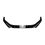 Front Bumper Spoiler Lip Splitter Kit for VW Scirocco MK3.5 R 2015-2018