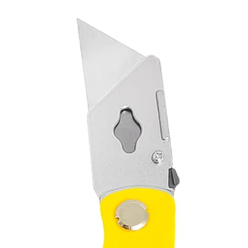 Faquinha Multiuso Estilo Canivete Eletricista Compacto Dobrável 4 Lâminas