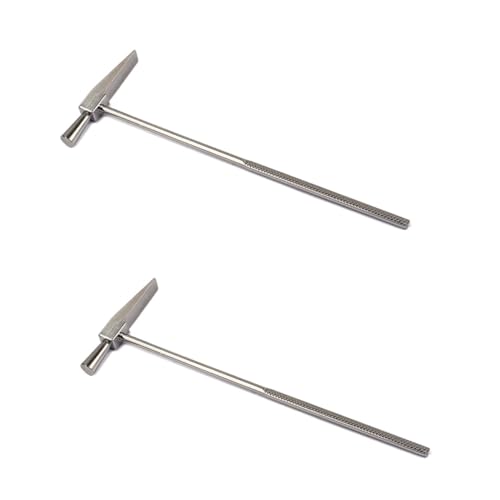 TOYANDONA 2pcs Finger Piano Tuning Hammer Steel Tuning Tool for Kalimba Mbira Portable Easy Use Repair Tool to Adjust Pitch Keep Your Thumb Piano Tune