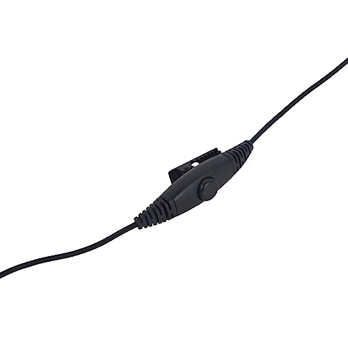 Pdflie Single Side Over-Ear Headset Over The Head Headphone Vox Ptt Boom Mic Two Way Radio Earpiece Compatible With Motorola Walkie Talkie Dp2600 Xpr 3300E 3500E 3300 3500 Xirp 628 thumb #3