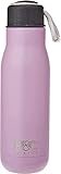WECOOK! H&C Edelstahl Thermos Trinkflasche 350 ml, Thermoskanne, Isolierflasche, Doppelwandig Isoliert, 12 Stunden Heißgetränk / 24 Stunden Kaltgetränk, BPA & Phthalatfrei, Neoprenhülle, Rosa