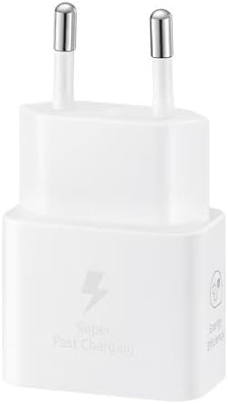 Samsung 25 Watt Şarj Adaptörü + Kablo Seti, Beyaz