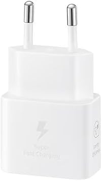 Samsung 25 Watt Şarj Adaptörü + Kablo Seti, Beyaz