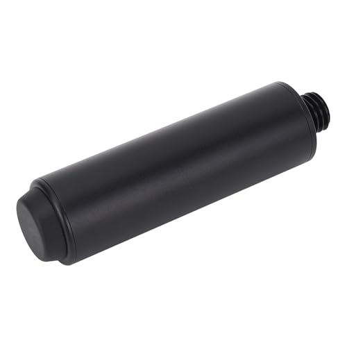 Cryfokt Extensión de Taco de Billar, Palo Extensor de Aluminio Duradero de 4 Pulgadas para Alargar el Aumento de Peso, para Práctica y Entretenimiento