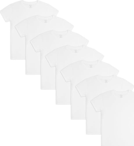 Image of Fruit of The Loom Boys' Eversoft Cotton Undershirts, T Shirts & Tank Tops