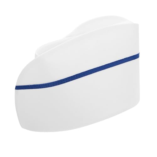 BESPORTBLE Krankenschwester Kostümhaube Weiß Baumwolle Atmungsaktiv Komfortabel Pflegeparty Cosplay Zubehör Damen