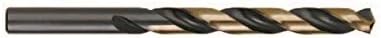 RedLine Tools - L (.2900) Jobber Length Drill (6 Pack), Black & Gold Finish, 135° Point Angle - RD41012