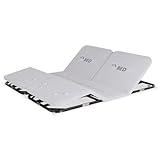 BedJet Adjustable Bed Frame - New Technology - Ultra-Slim 1.75' Thick Zero Clearance Legless Design for Any Bed Including Platform & Storage beds - Zero Gravity, Anti-Snore (King Frame Only)