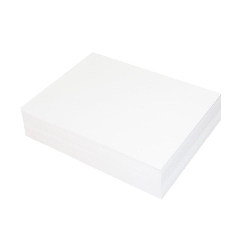 CONFUSE Carta per Fotocopie A4 Carta per Stampante 8,27x11,69 Pollici Bianca, Carta Bianca, Forniture per Ufficio (500 Fogli)