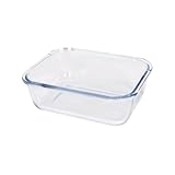 Fabriqué en verre borosilicaté, ce plat offre une résistance exceptionnelle aux températures extrêmes et aux chocs thermiques, vous permettant de le transférer facilement du réfrigérateur ou du congélateur au four ou au micro-ondes.