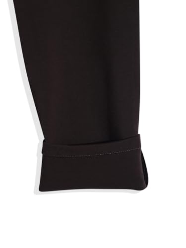 Image of CAVIO Boys Stretchable Solid Regular Fit Trousers with Belt