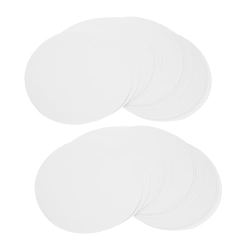 Papier cartonné rond blanc anti-gondolage pour peinture et dessin propre