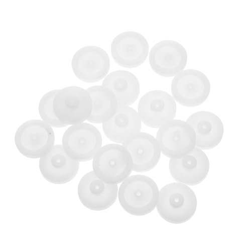 PRETYZOOM 40 Pcs Plastic Belt Drive Pulley Heavy Duty Bearing Wheels for DIY Cars Robots Airplanes Helicopters Science Experiments Smooth Speed Reduction Function