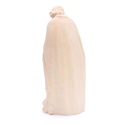 Holy Family in Natural Wood, 20 cm (7.88 inc.)