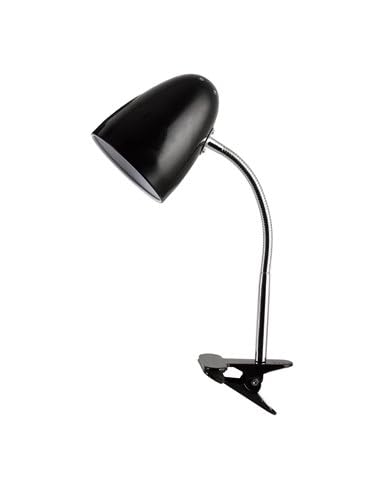 Flexo de escritorio con pinza Gaeta E27 Negro