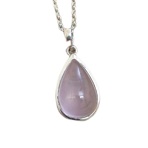 Collier quartz rose naturel gmpd_0201, le cadeau idéal pour femme