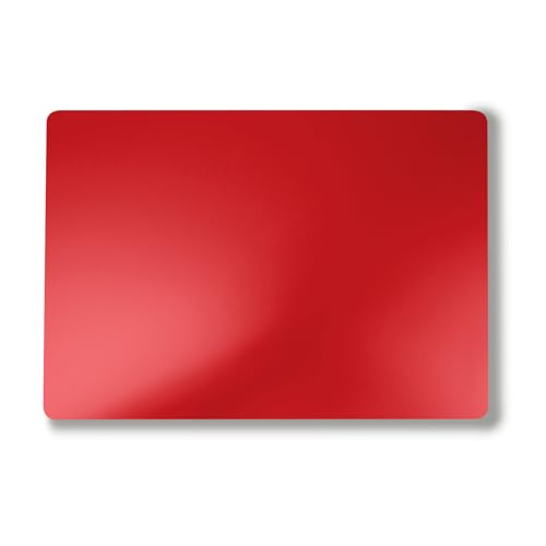 Laptop Skin Compatible with Surface Laptop 7 15" (2024) - Solid Red - Premium 3M Vinyl Protective Wrap Decal Cover - Easy to Apply | Crafted in The USA by MightySkins