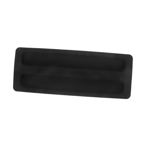 EPIGEIST Protectora de Silicona para Máquina de Hacer Pan Tapa Resistente Accesorio de Cocina Ligero y Fácil Limpieza Compatible con Horno Tostador Recambio Práctico Negro