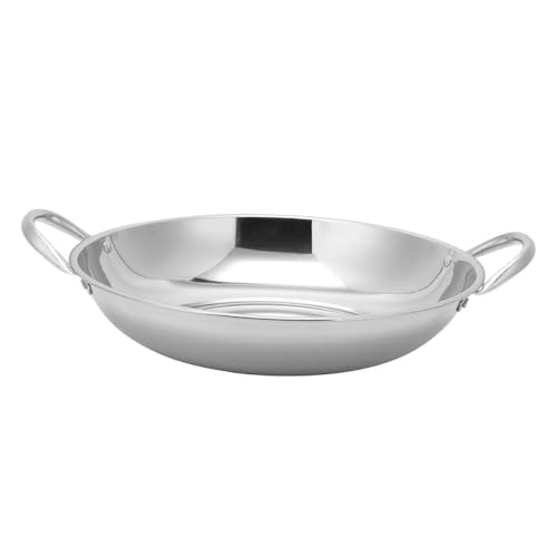 Wok de cocina Cabilock de acero inoxidable con doble mango miniatura 1
