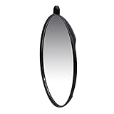 minkissy 丸型 手持ち バックミラー 化粧鏡 理髪店用 コンパクト ミラー 高解像鏡面 軽量 家用 日常使い