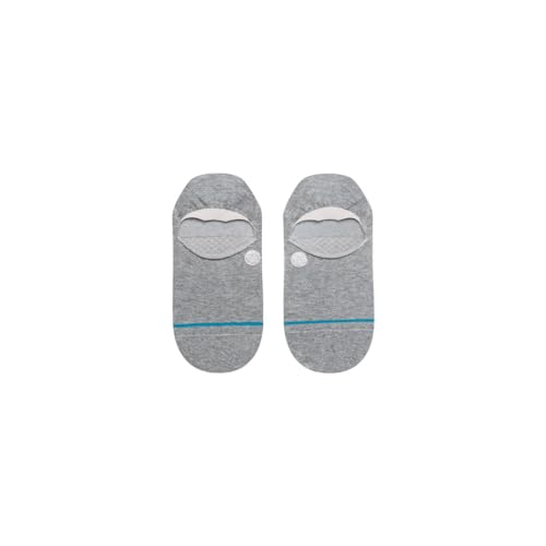 Stance Icon No Show Socks (Medium, Heather Grey)2