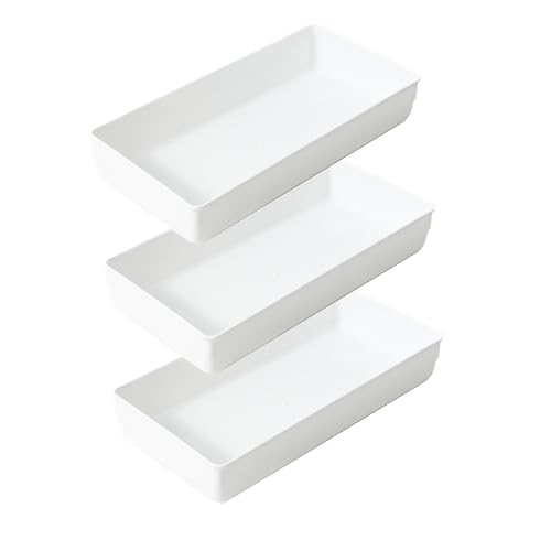Image of ihomecooker Strong Plastic Drawer Organizer Tray 6x12''