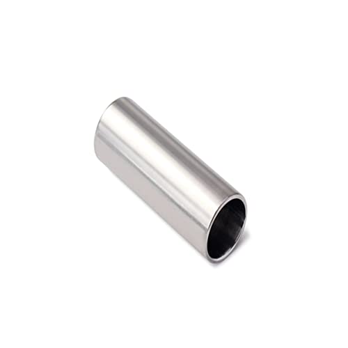 Yardwe Chrome Steel Guitar Slide Finger Slide Guitar Accessory Steel String Slider Large Size Slider