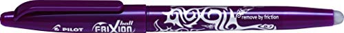 PILOT Frixion Erasable Rollerball Pen 0.7mm Tip- Wine Red, Box of 12, Medium