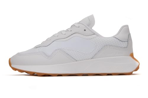 Tommy Jeans Sneaker New Runner en cuir blanc pour éviter la fatigue des pieds lors de vos marches