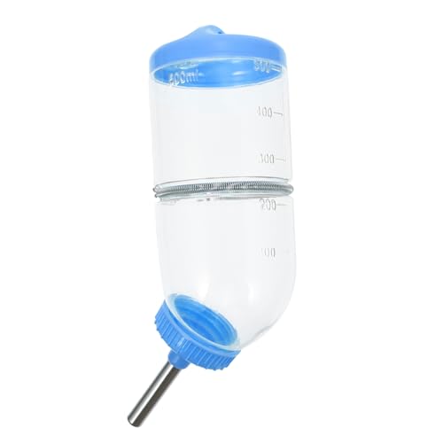GALPADA Convenient Hamster Waterer Easy Install Water Bottle for Hamsters Gerbils and Pets Leak Design Household Use Water Level Indicator