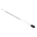 TOPBATHY Hydromètre Manuel Pour Liquides, Hydromètre à Densité Relative En Verre, Mesu...