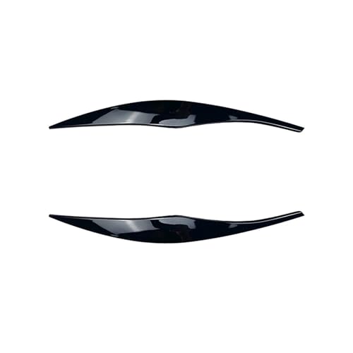 Sourcils de phares voiture pour BMW E90 E91 habillage noir brillant