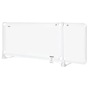 BABELIO Toddler Bed Rails, 39″-51″ Extendable Baby Bed Guard Rail for Twin/Queen/Full/King Size Bed, Bed Side Rail for Toddlers, Kids & Elderly Adults, 22.5″ Tall Bed Bumper