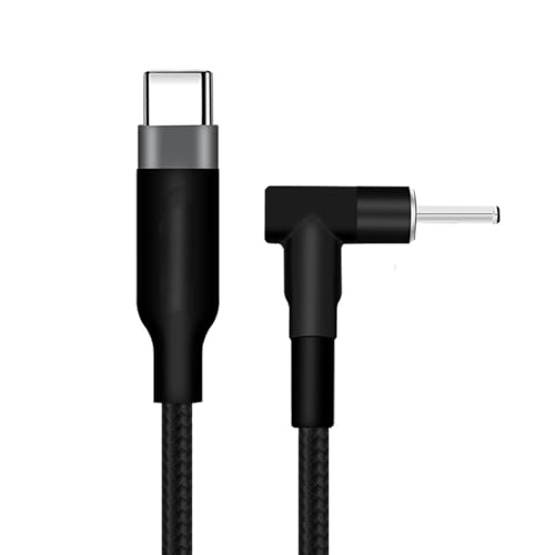 ラップトップ充電ケーブル USB C から 4.0x1.7mm コネクタ 20V 5A クイック編組ワイヤー 14 ワイヤー用